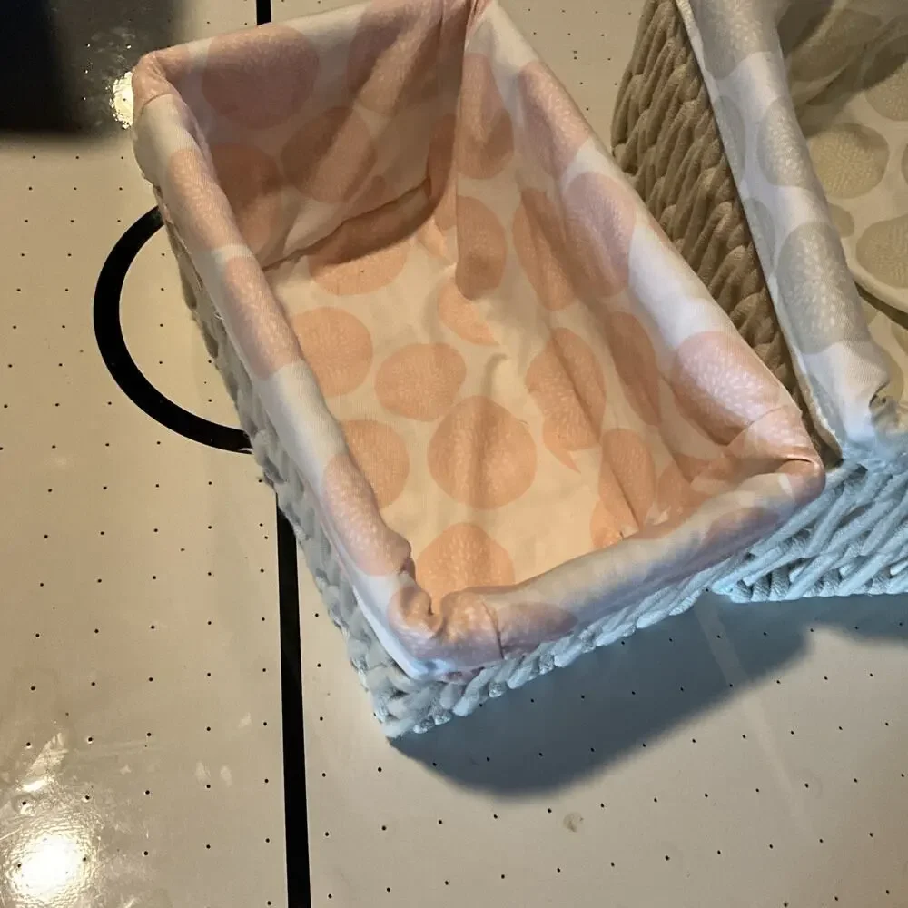 Set Of 2 True Living Decorative Basket Rectangle